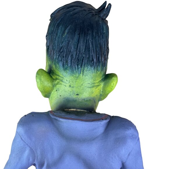 Vintage 90s Paper Magic Group 22" Frankenstein Halloween Decor Latex Prop - Picture 7 of 11